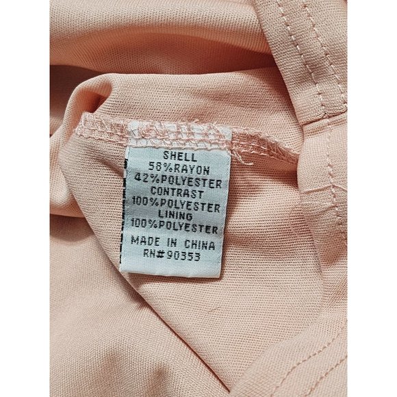 j. Dee Shift Dress size XL ballerina pink lace detail - Picture 5 of 9